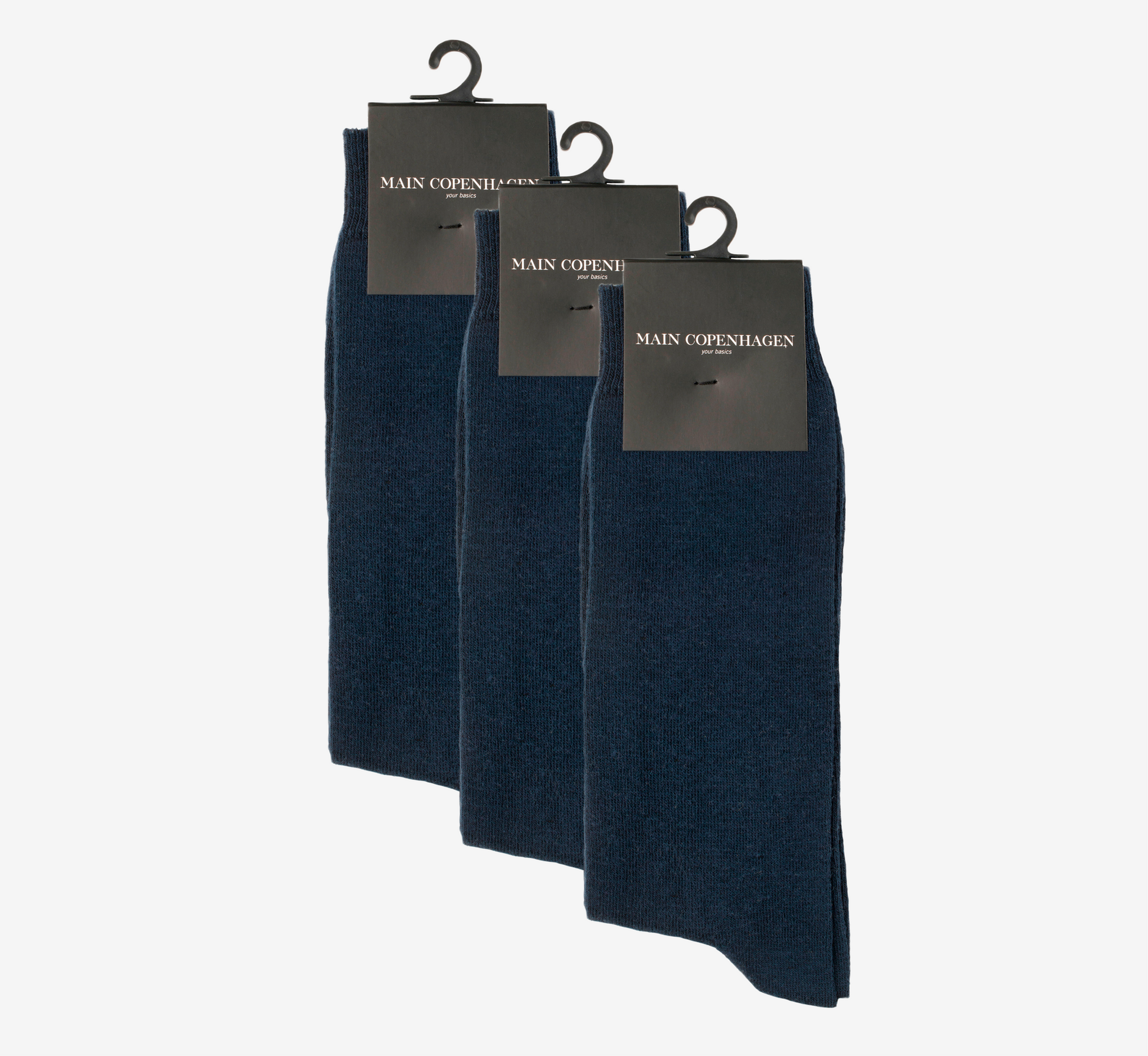 Main Copenhagen navy strømper – diskret farve, luksuriøs komfort og et stilrent touch til dit outfit.