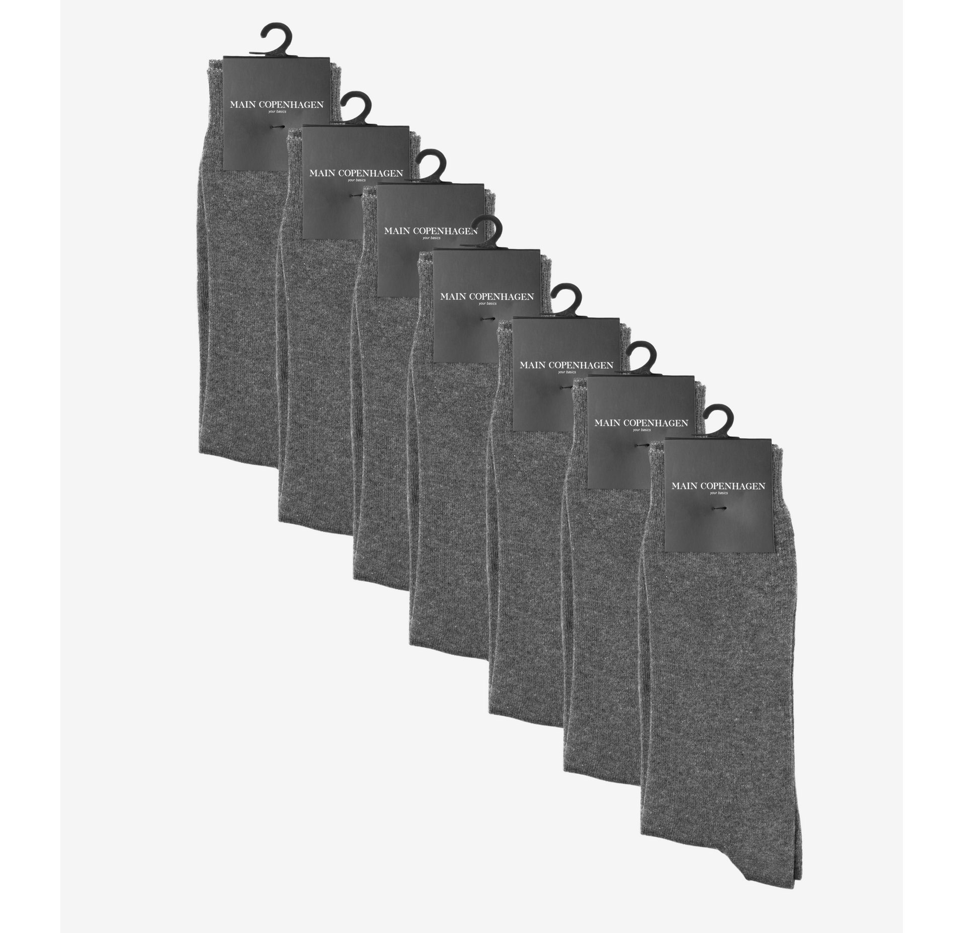 Main Copenhagen strømper – fremstillet af økologisk bomuld for en blød, åndbar og komfortabel oplevelse hele dagen. Tidløst design, kompromisløs kvalitet.