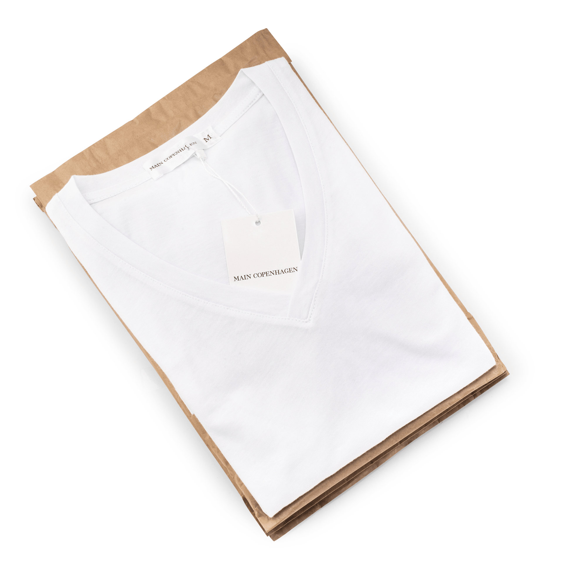 Elegant V-hals i bæredygtig indpakning – klar til at blive din nye favorit.