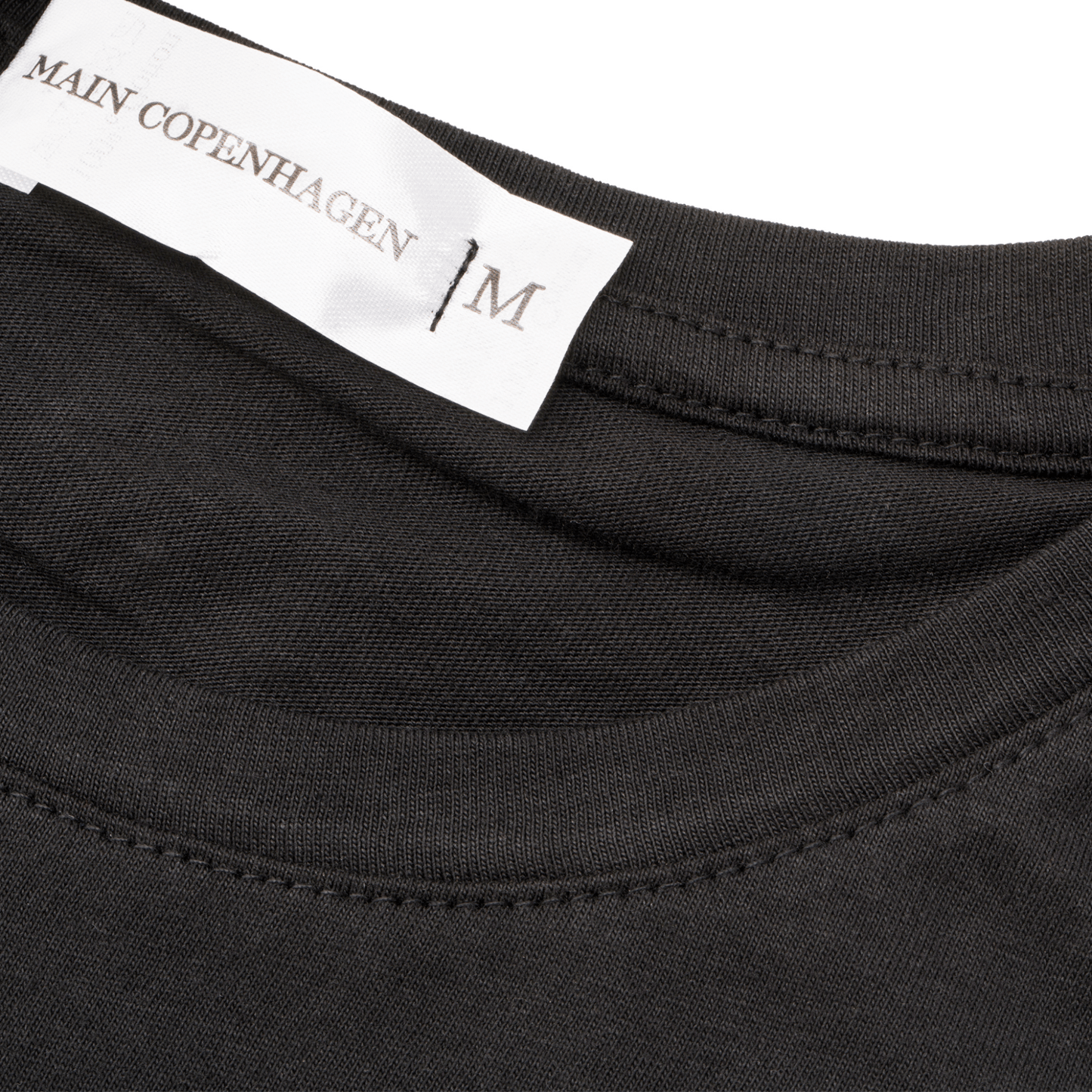 Pakketilbud: 7 stk. sorte T-shirts med rund hals