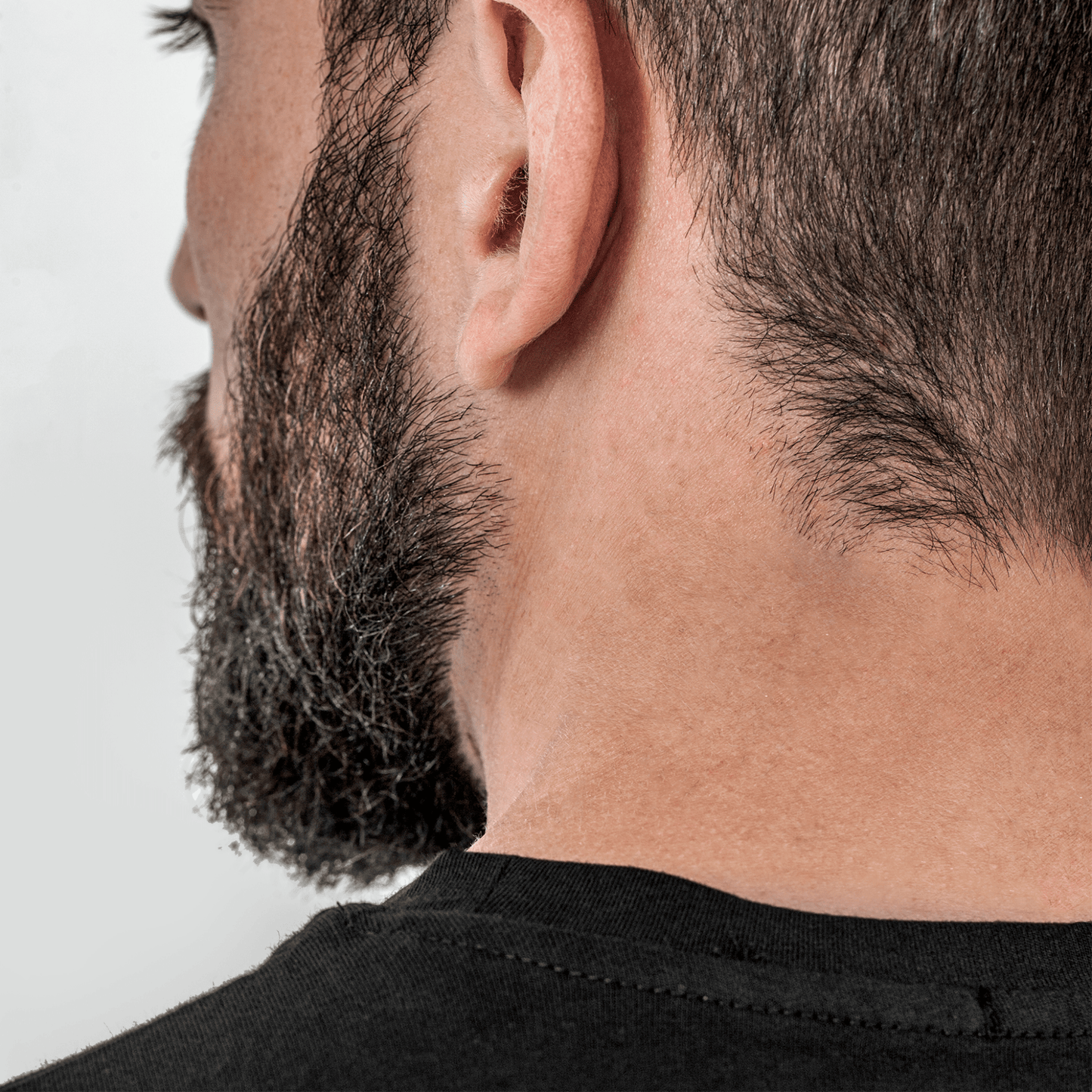 Pakketilbud: 7 stk. sorte T-shirts med rund hals