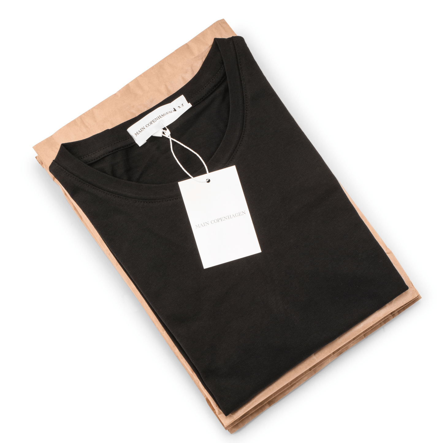 Pakketilbud: 7 stk. sorte T-shirts med rund hals