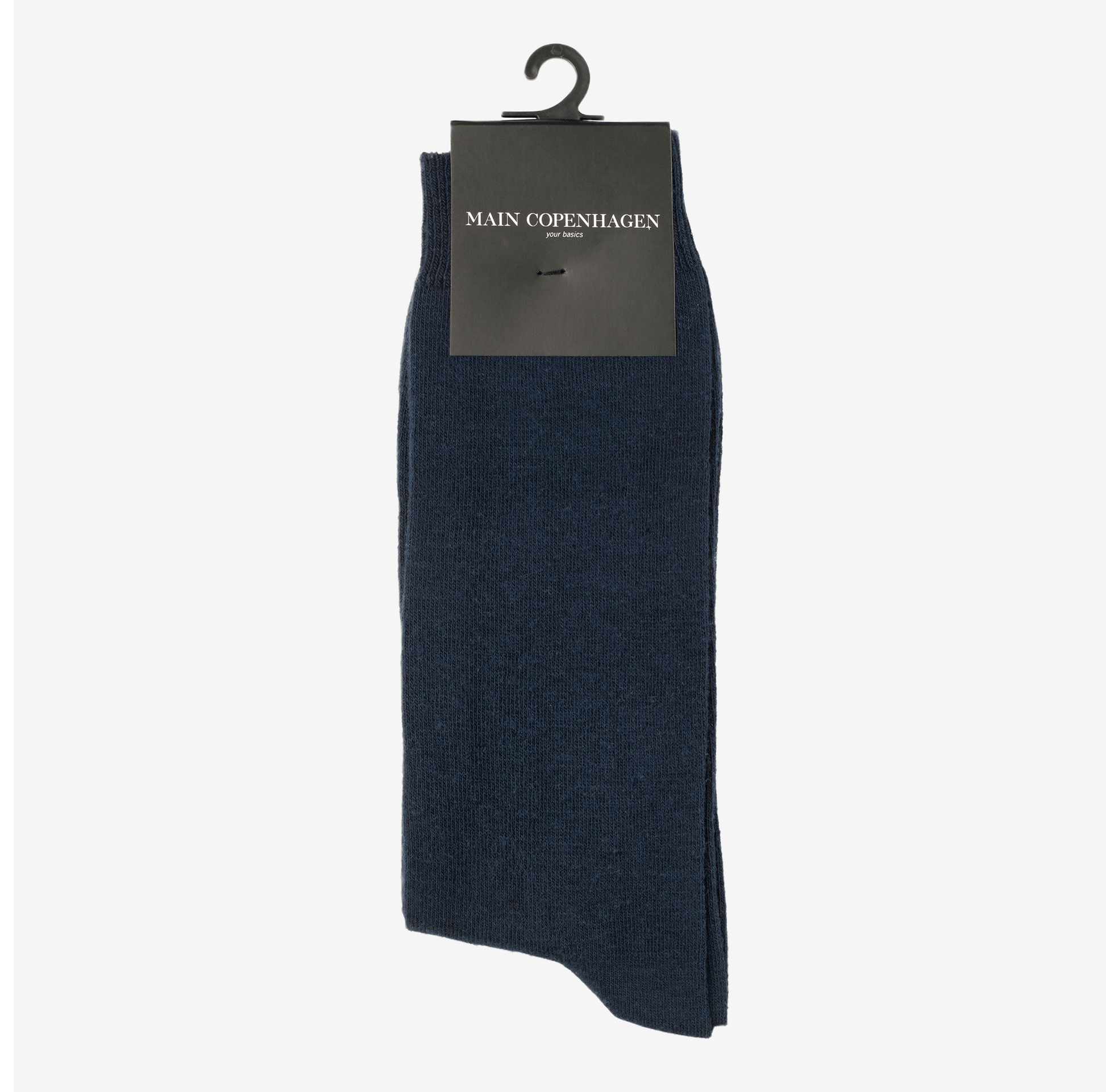 Main Copenhagen navy strømper – diskret farve, luksuriøs komfort og et stilrent touch til dit outfit.