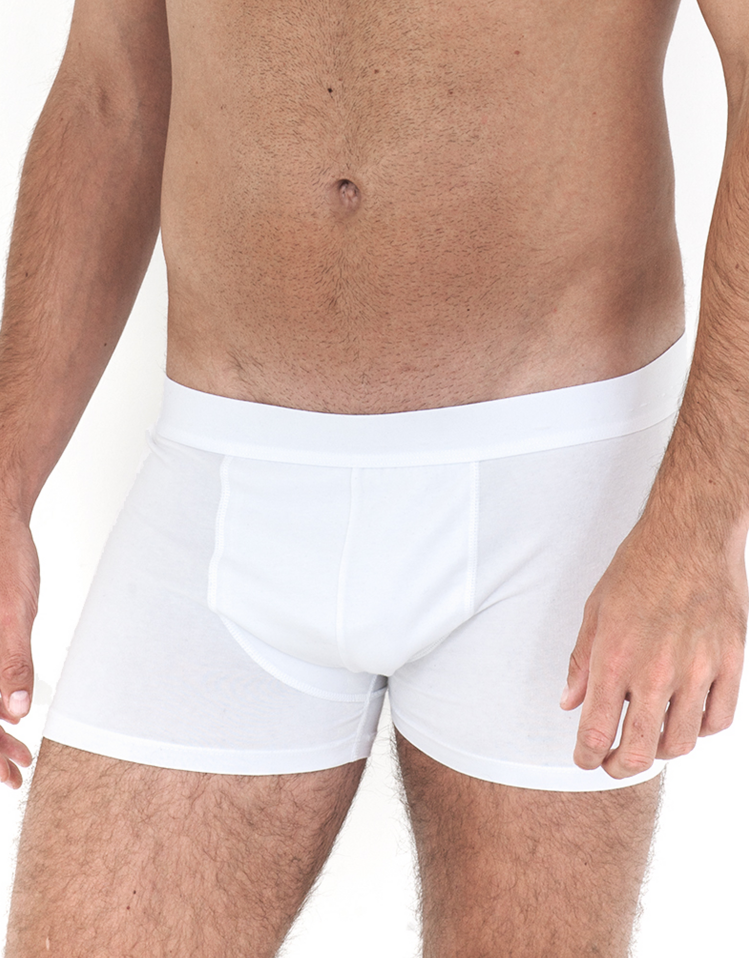 Hvide herreunderbukser i blød bomuld fra Maincph.dk – komfort og pasform i fokus