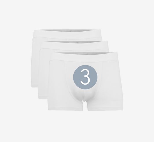 Bundle offer with 3 pcs. white underpants